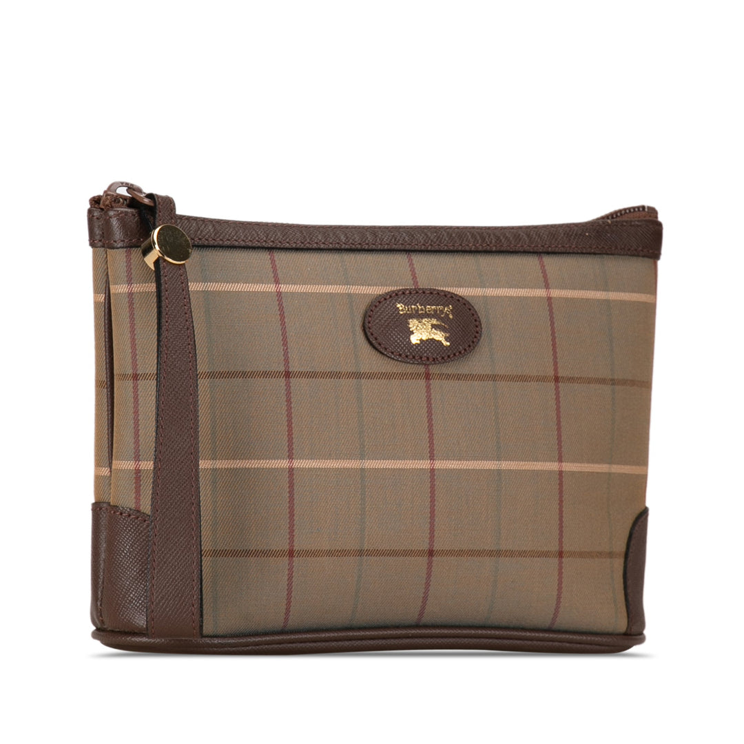 BURBERRY Vintage Check Clutch Clutch Bag