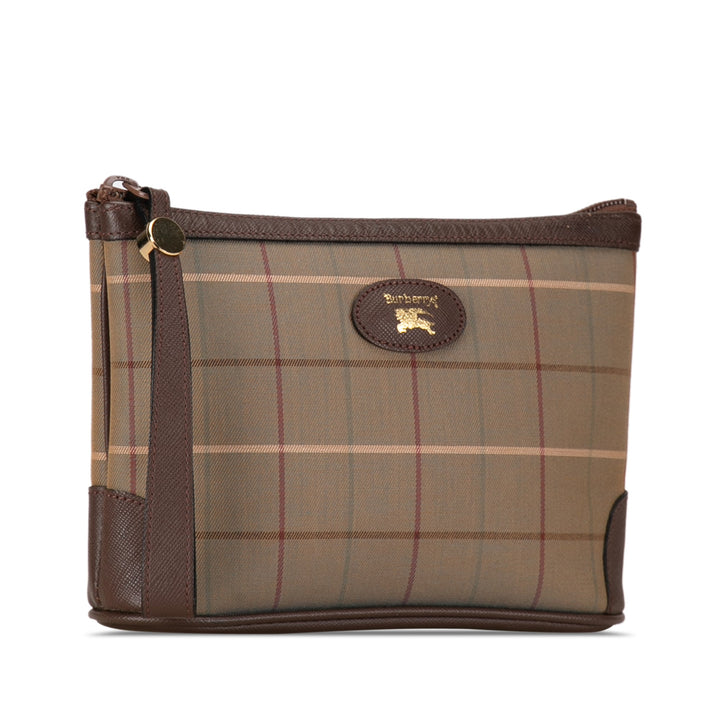 BURBERRY Vintage Check Clutch Clutch Bag