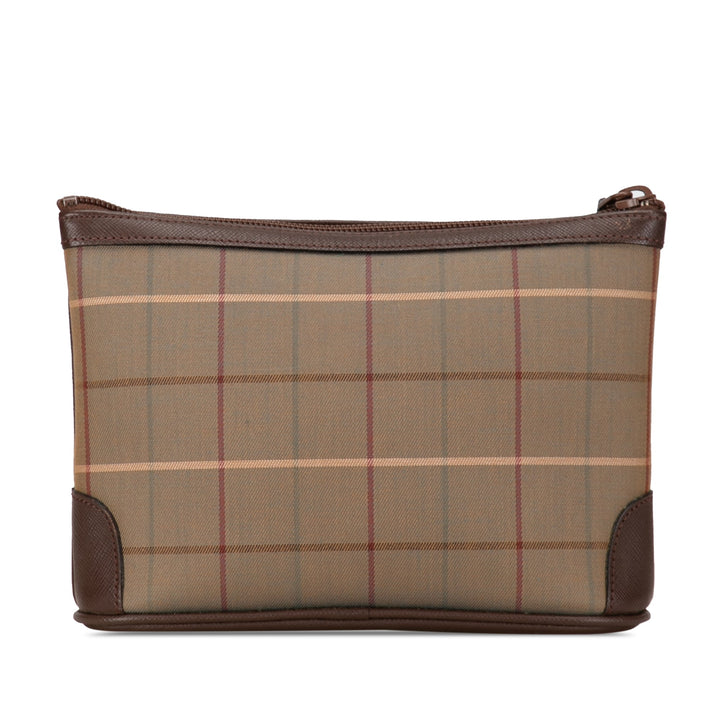 BURBERRY Vintage Check Clutch Clutch Bag