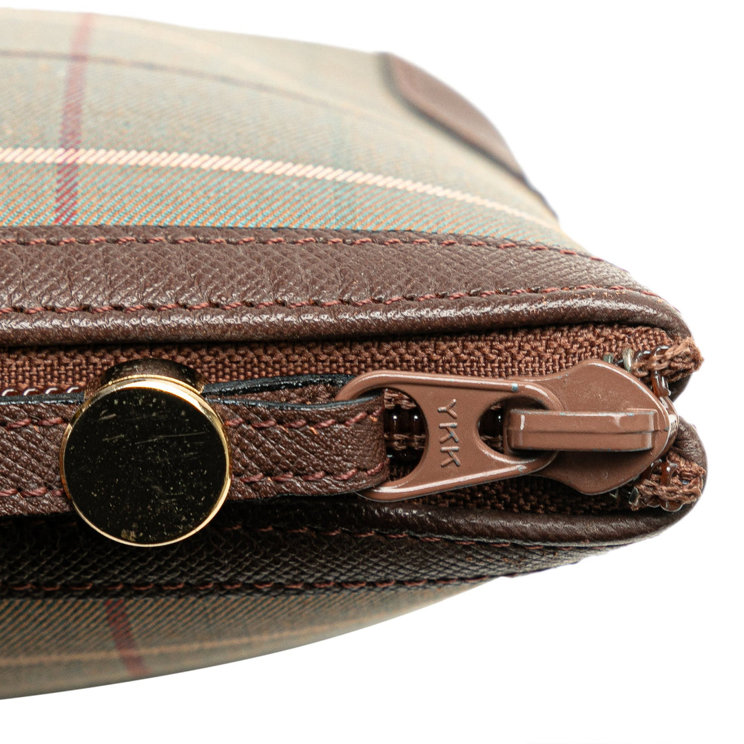 BURBERRY Vintage Check Clutch Clutch Bag