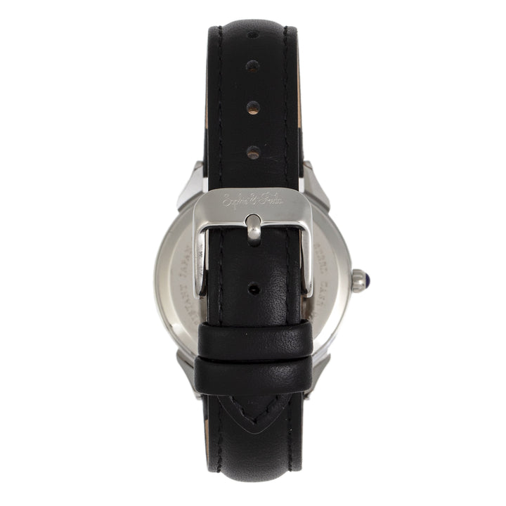 Sophie and Freda Mykonos Mother-Of-Pearl Leather-Band Watch