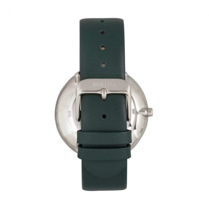 Bertha Ingrid Leather-Band Watch - Teal