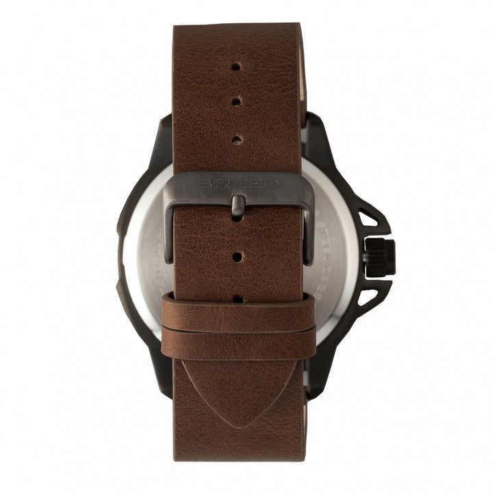 Breed Bryant Leather-Band Watch w/Date