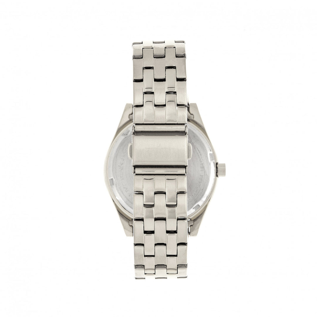 Elevon Gann Bracelet Watch w/Day/Date - Silver/Teal