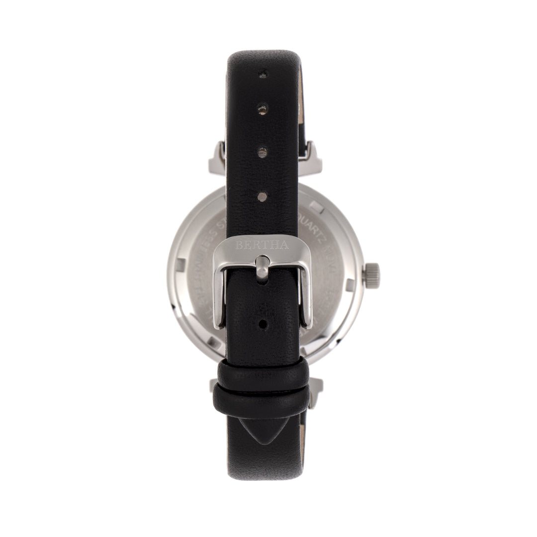 Bertha Jasmine Leather-Band Watch