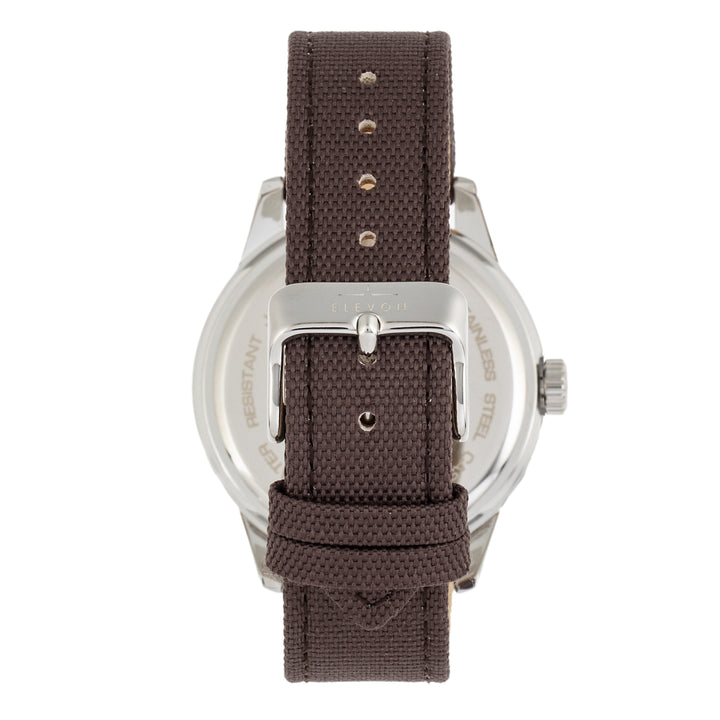 Elevon Bandit Leather-Band Watch w/Date