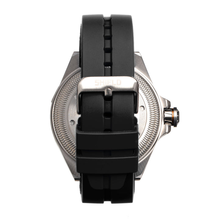 Shield Vessel Strap Watch w/Date