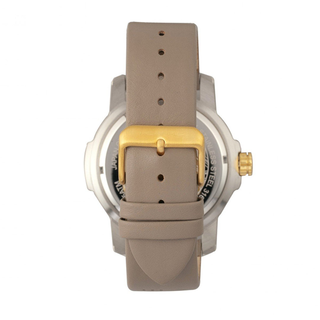 Morphic M54 Series Leather-Band Chronograph Watch