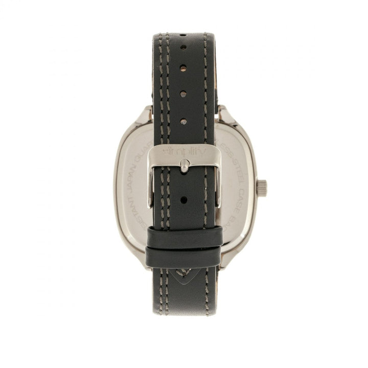 Simplify The 3500 Leather-Band Watch