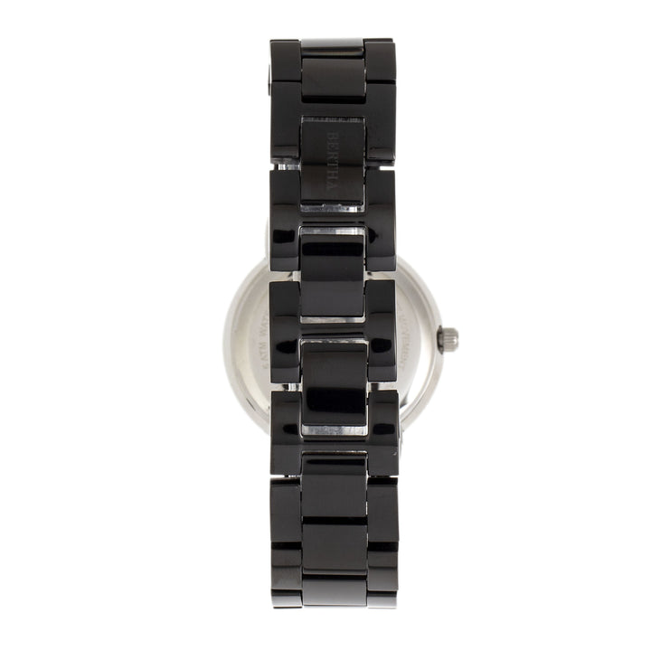 Bertha Dawn Mother-of-Pearl Cable Bracelet Watch