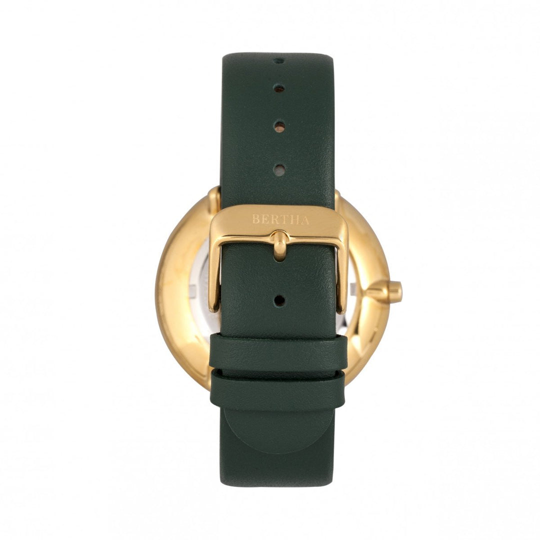 Bertha Ingrid Leather-Band Watch