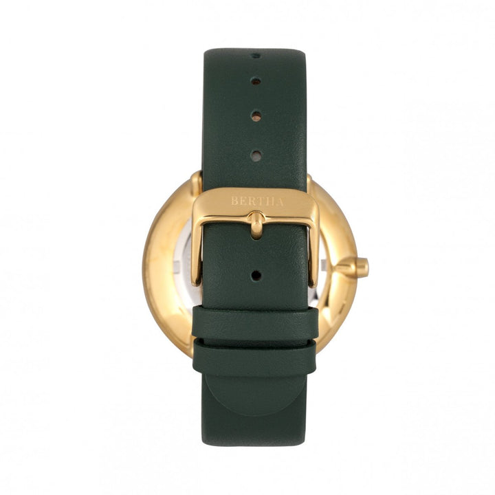 Bertha Ingrid Leather-Band Watch