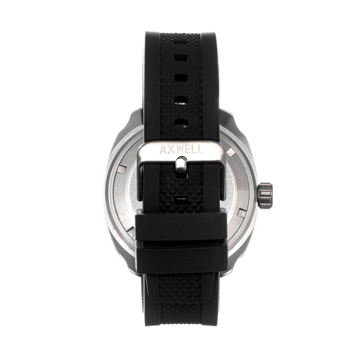 Axwell Mirage Strap Watch w/Date - Black/Silver