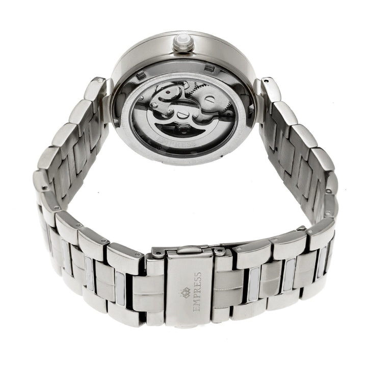 Empress Catherine Automatic Hammered Dial Bracelet Watch