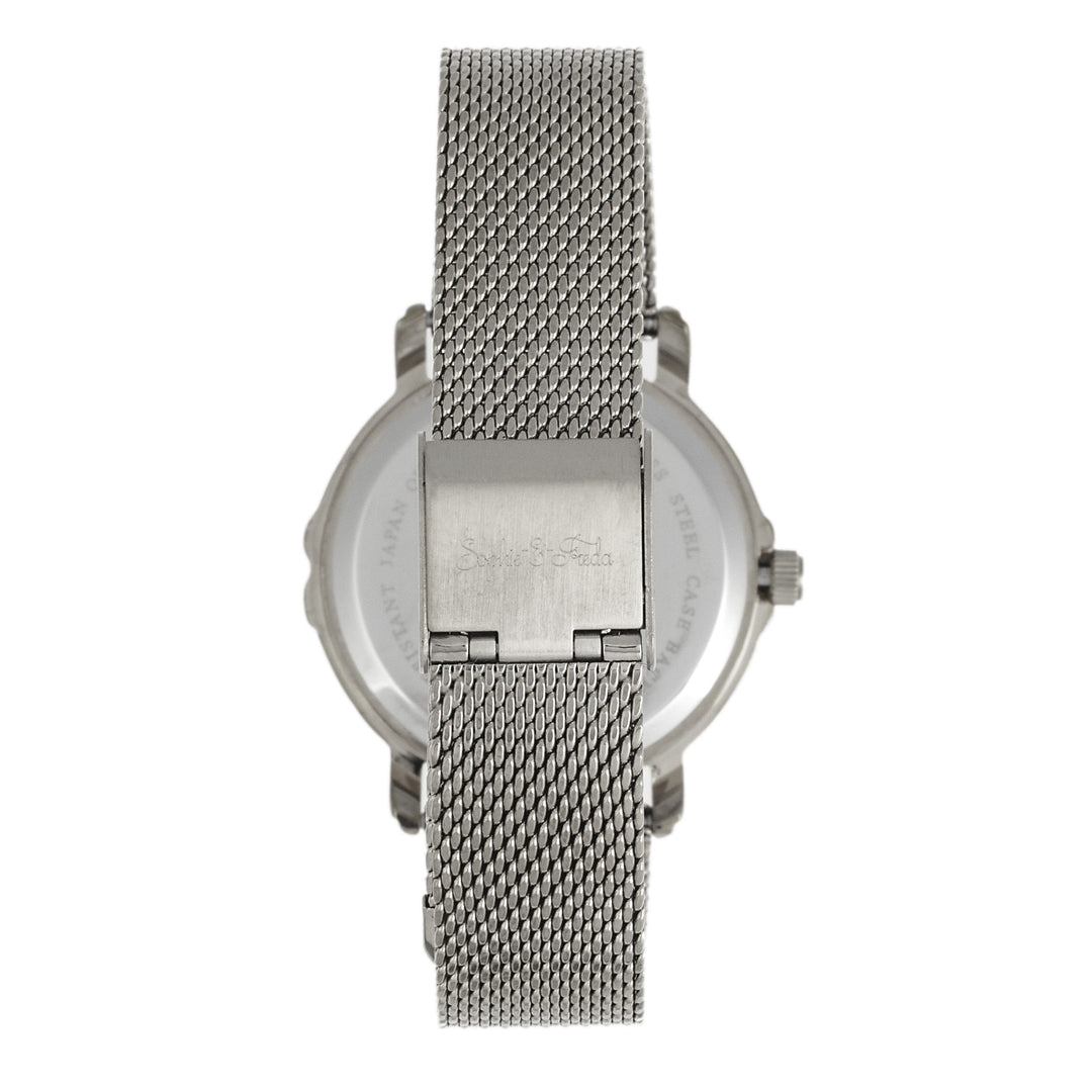 Sophie and Freda Reno Bracelet Watch w/Swarovski Crystals