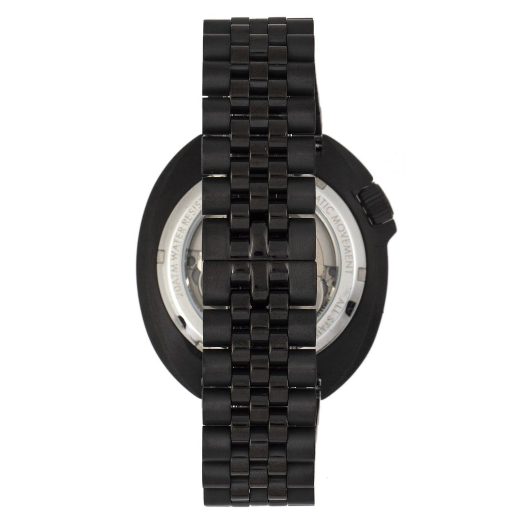 Heritor Automatic Morrison Leather-Band Watch w/Date