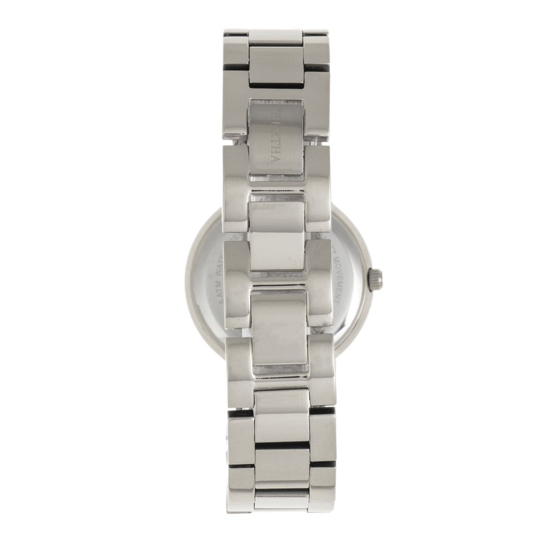 Bertha Dawn Mother-of-Pearl Cable Bracelet Watch