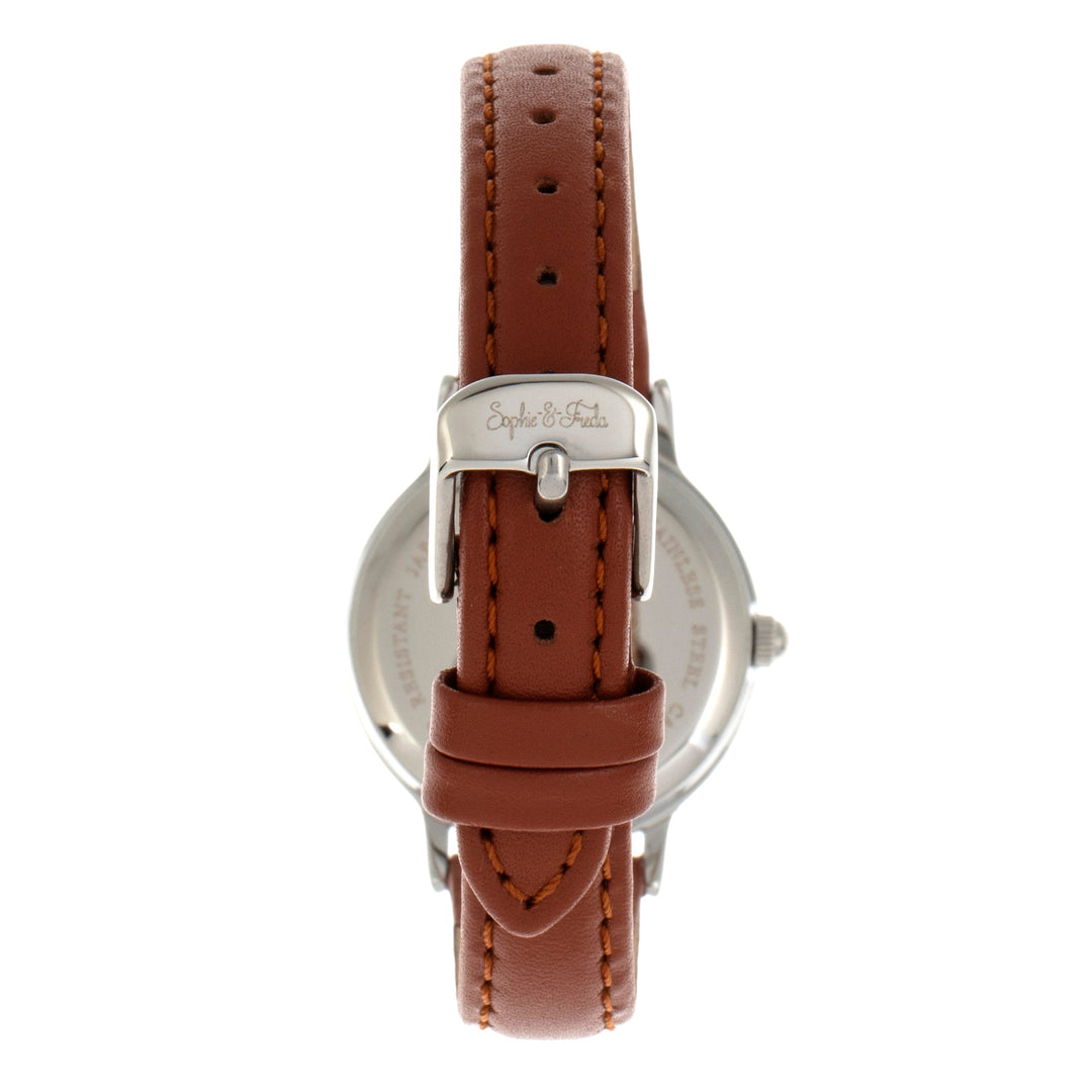 Sophie & Freda Berlin Leather-Band Watch - Brown