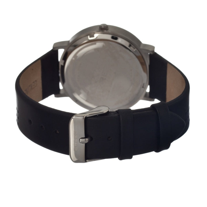 Breed Kimble One-Hand Leather-Band Men's Watch