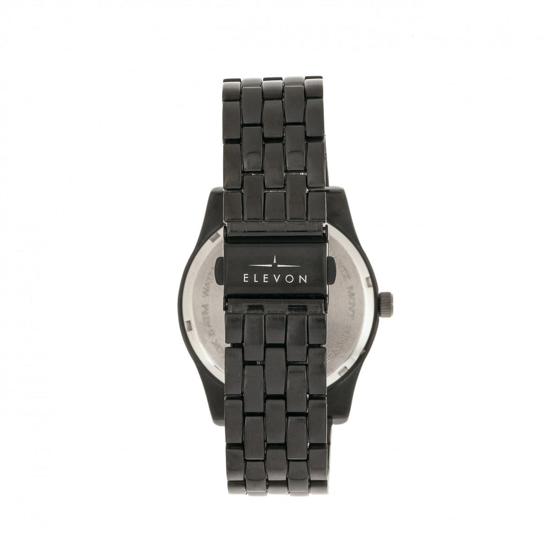 Elevon Garrison Bracelet Watch w/Date - Black