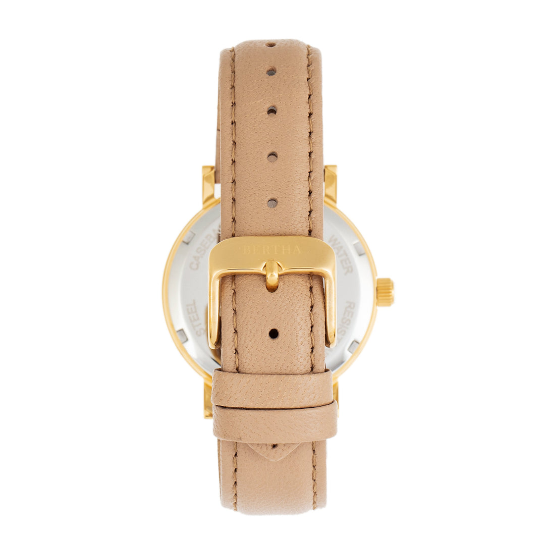 Bertha Lydia Leather-Band Watch