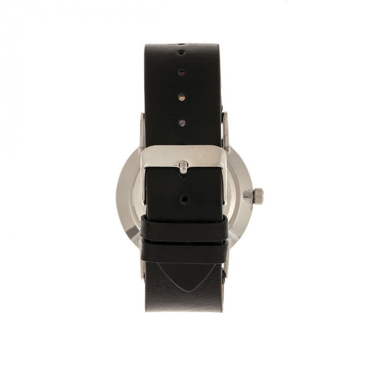 Simplify The 5100 Leather-Band Watch