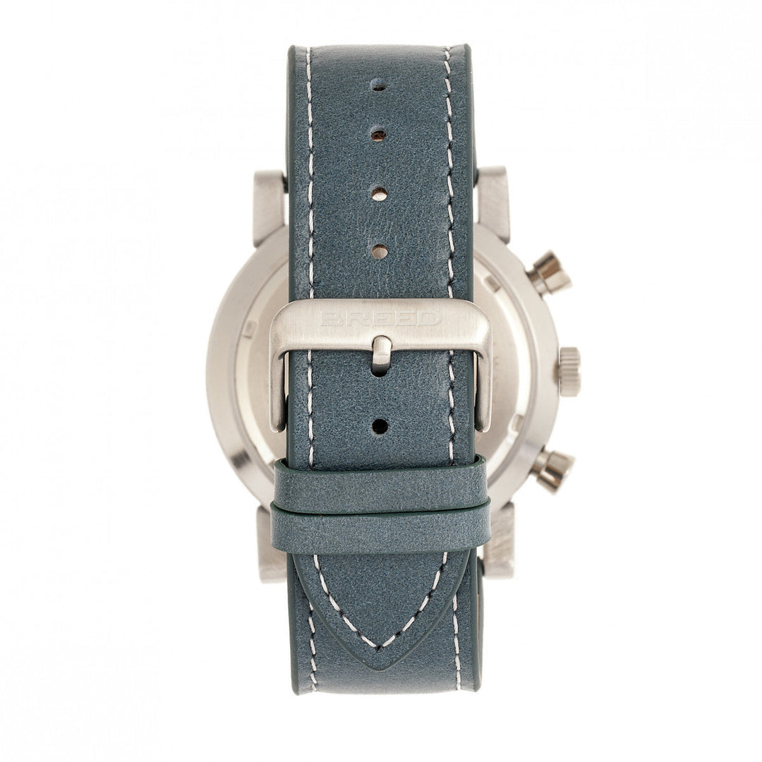 Breed Ryker Chronograph Leather-Band Watch w/Date