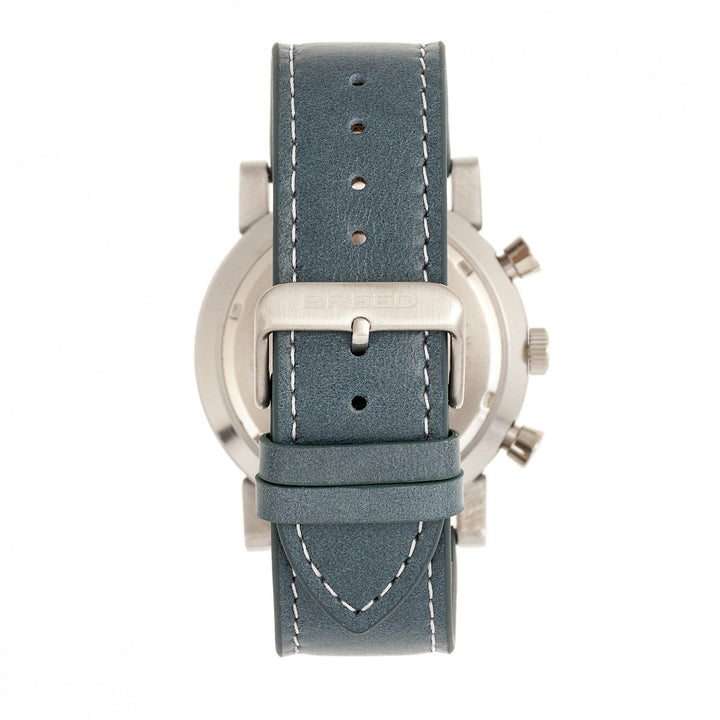 Breed Ryker Chronograph Leather-Band Watch w/Date