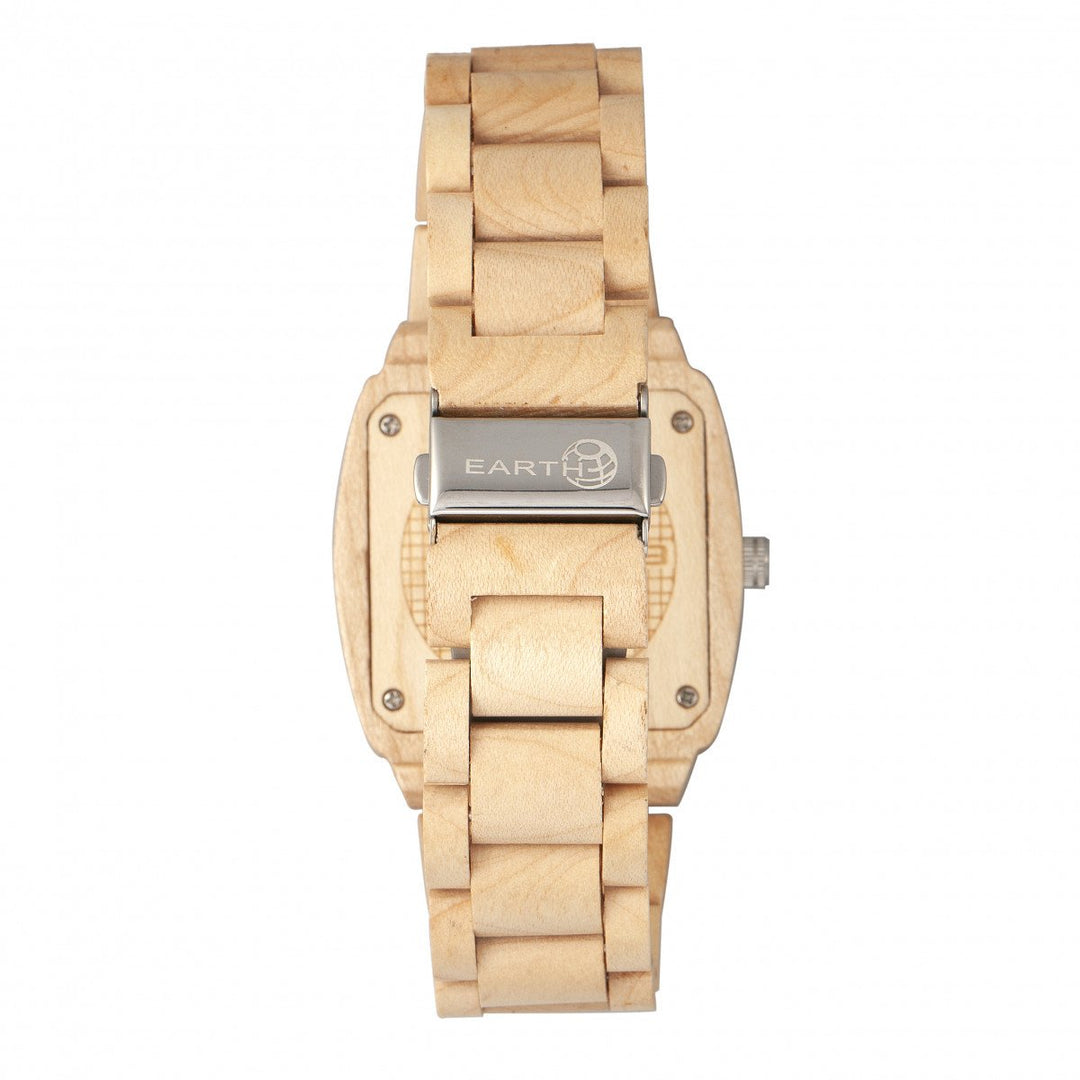 Earth Wood Sagano Bracelet Watch w/Date