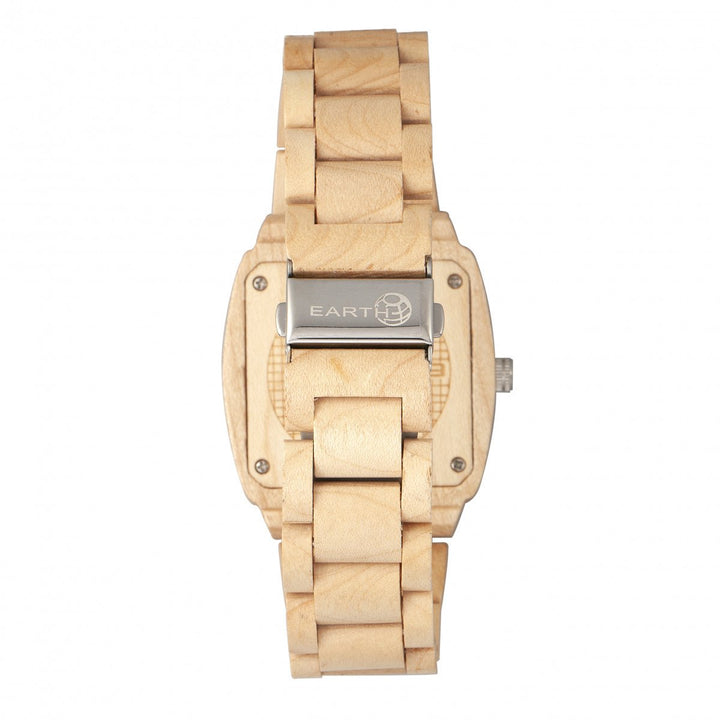 Earth Wood Sagano Bracelet Watch w/Date