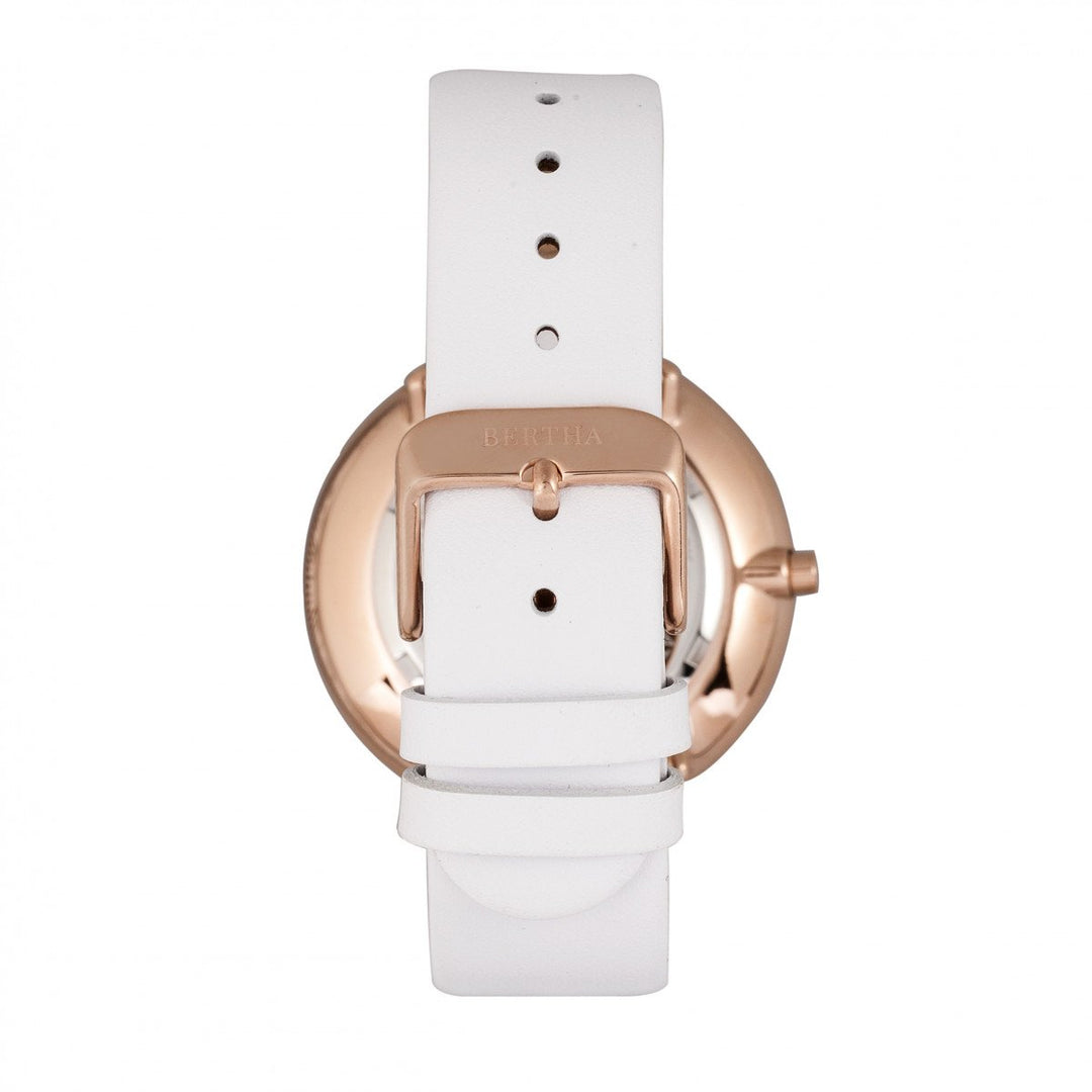Bertha Ingrid Leather-Band Watch