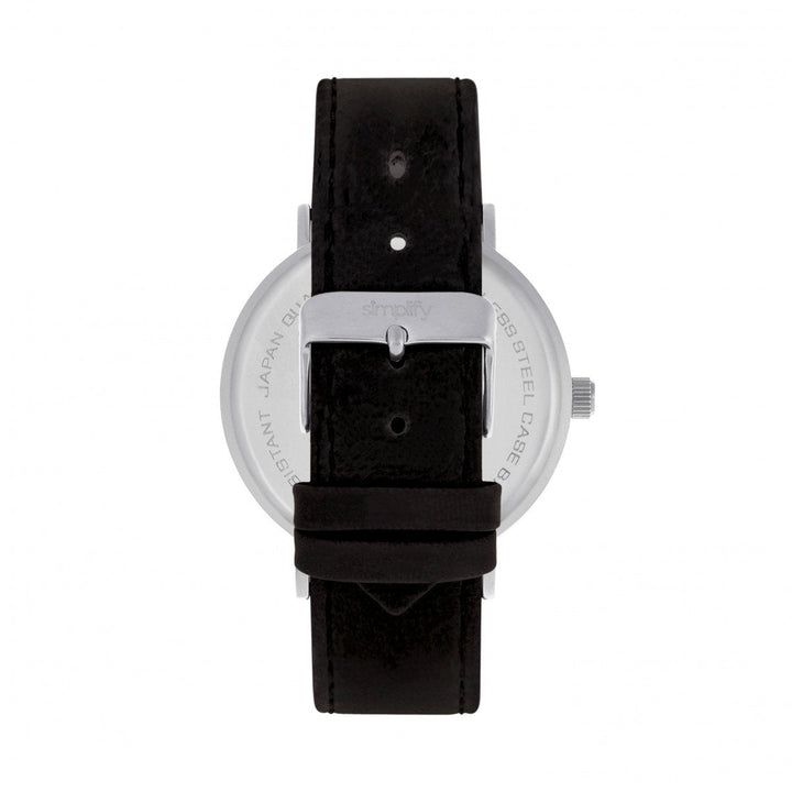 Simplify The 2900 Leather-Band Watch