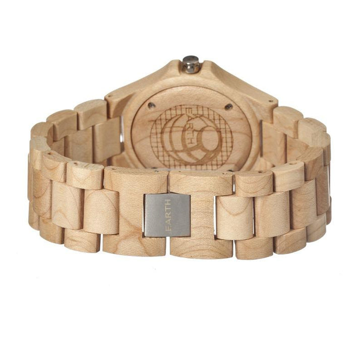 Earth Wood Phloem Bracelet Watch w/Date