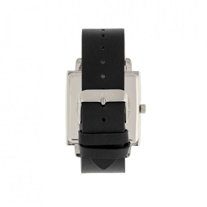 Simplify The 5000 Leather-Band Watch