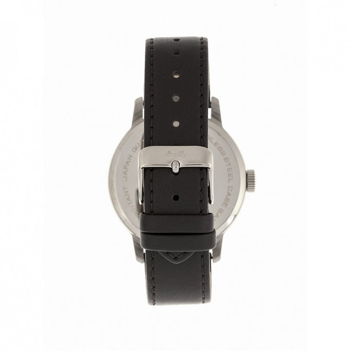 Simplify The 3400 Leather-Band Watch