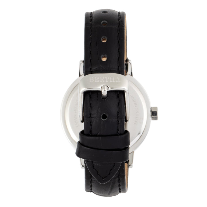 Bertha Cecelia Leather-Band Watch