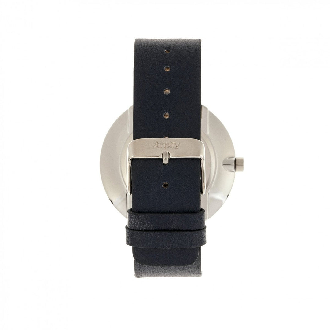 Simplify The 4400 Leather-Band Watch