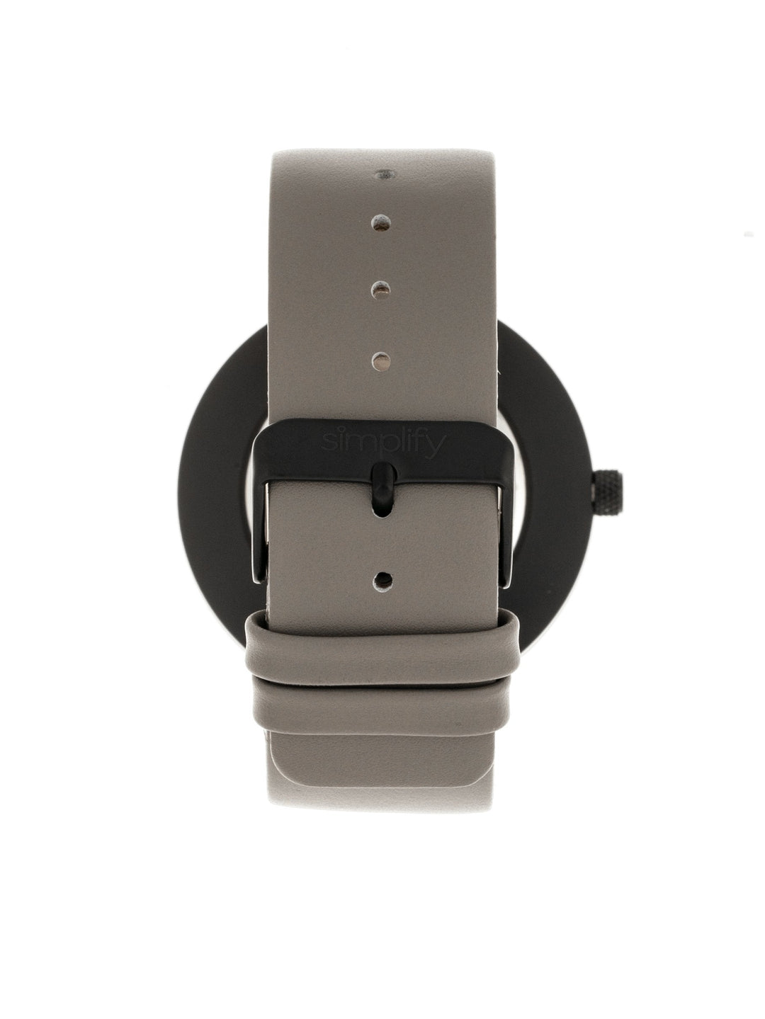 Simplify The 4100 Leather-Band Watch