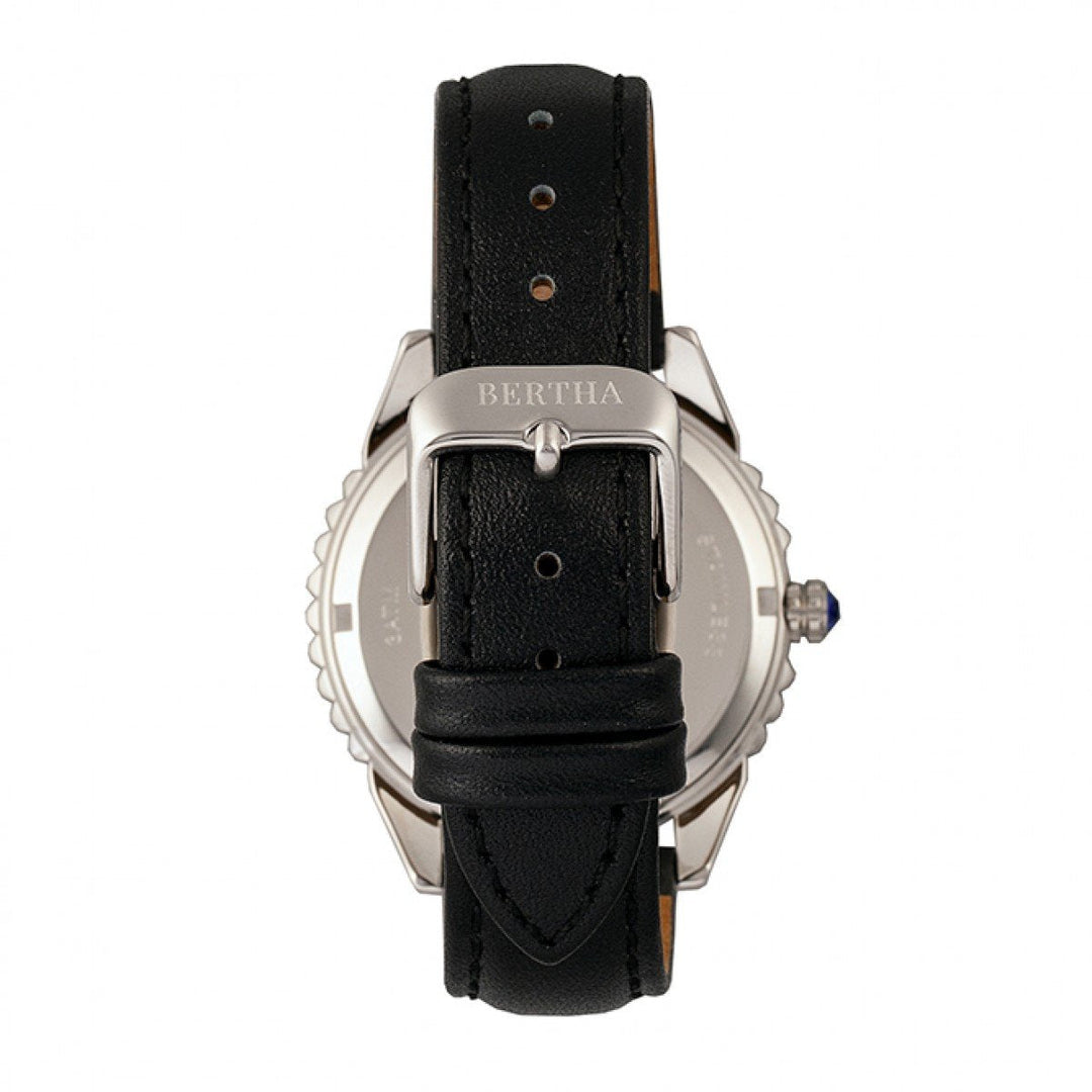 Bertha Clara Leather-Band Watch