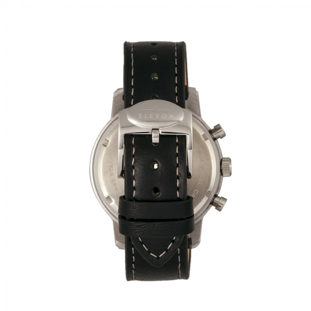 Elevon Langley Chronograph Leather-Band Watch w/ Date