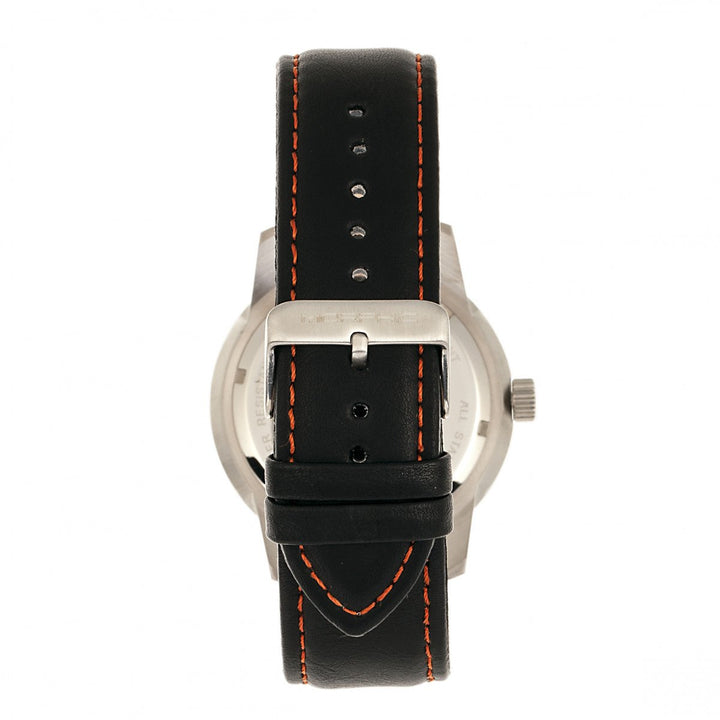Morphic M71 Series Leather-Band Watch w/Date
