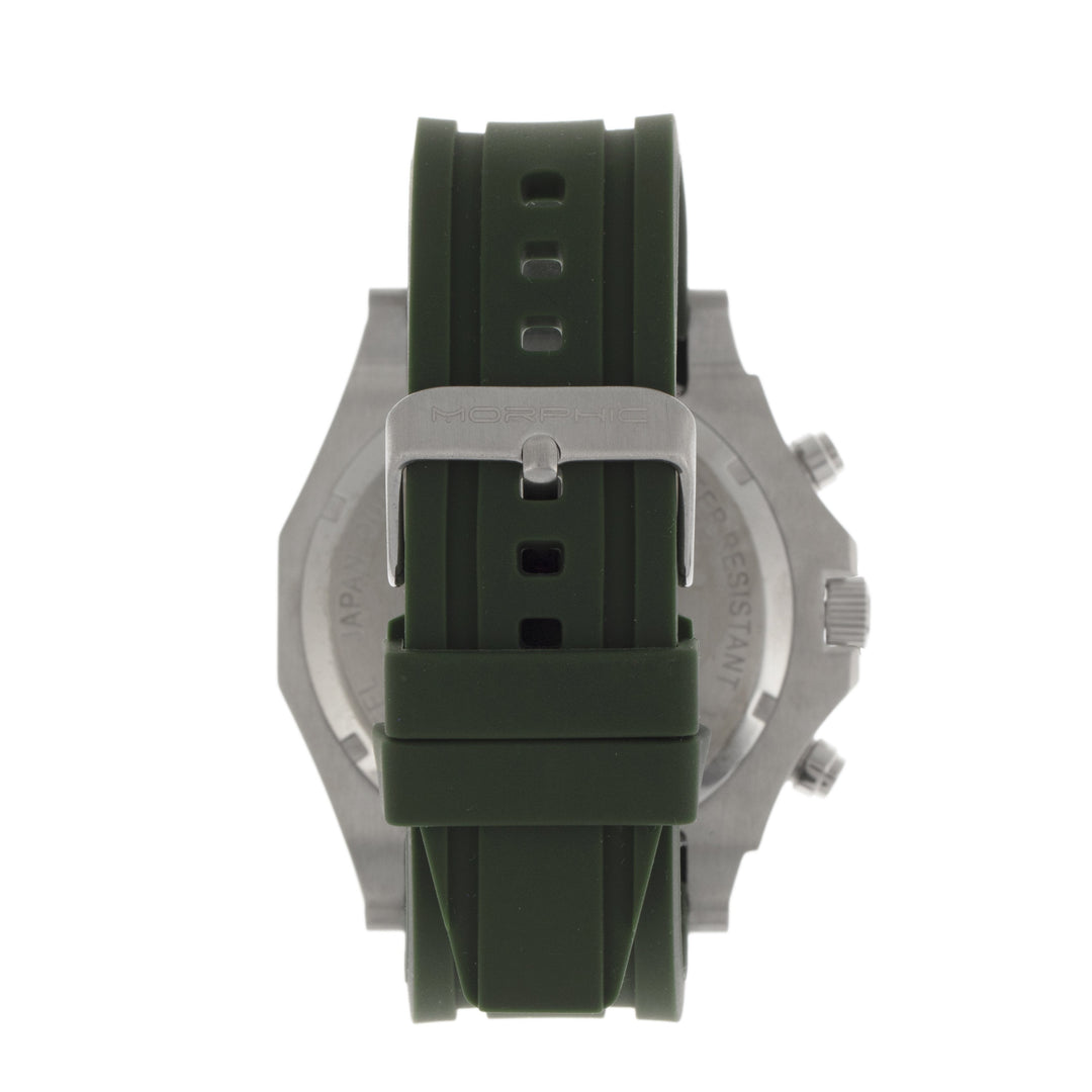 Morphic M75 Series Tachymeter Strap Watch w/Day/Date