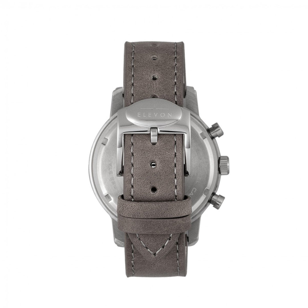 Elevon Langley Chronograph Leather-Band Watch w/ Date