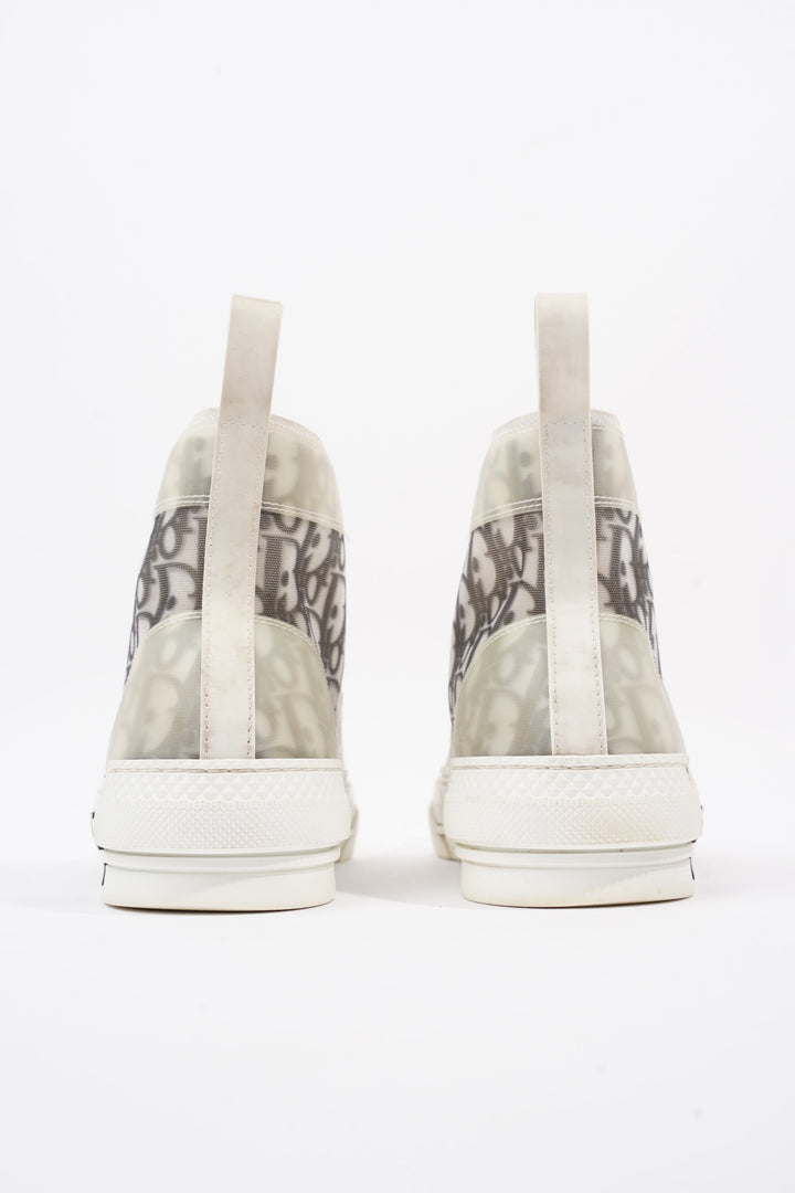Christian Dior B23 High-top White / Black Oblique Canvas EU 41.5 UK 8.5