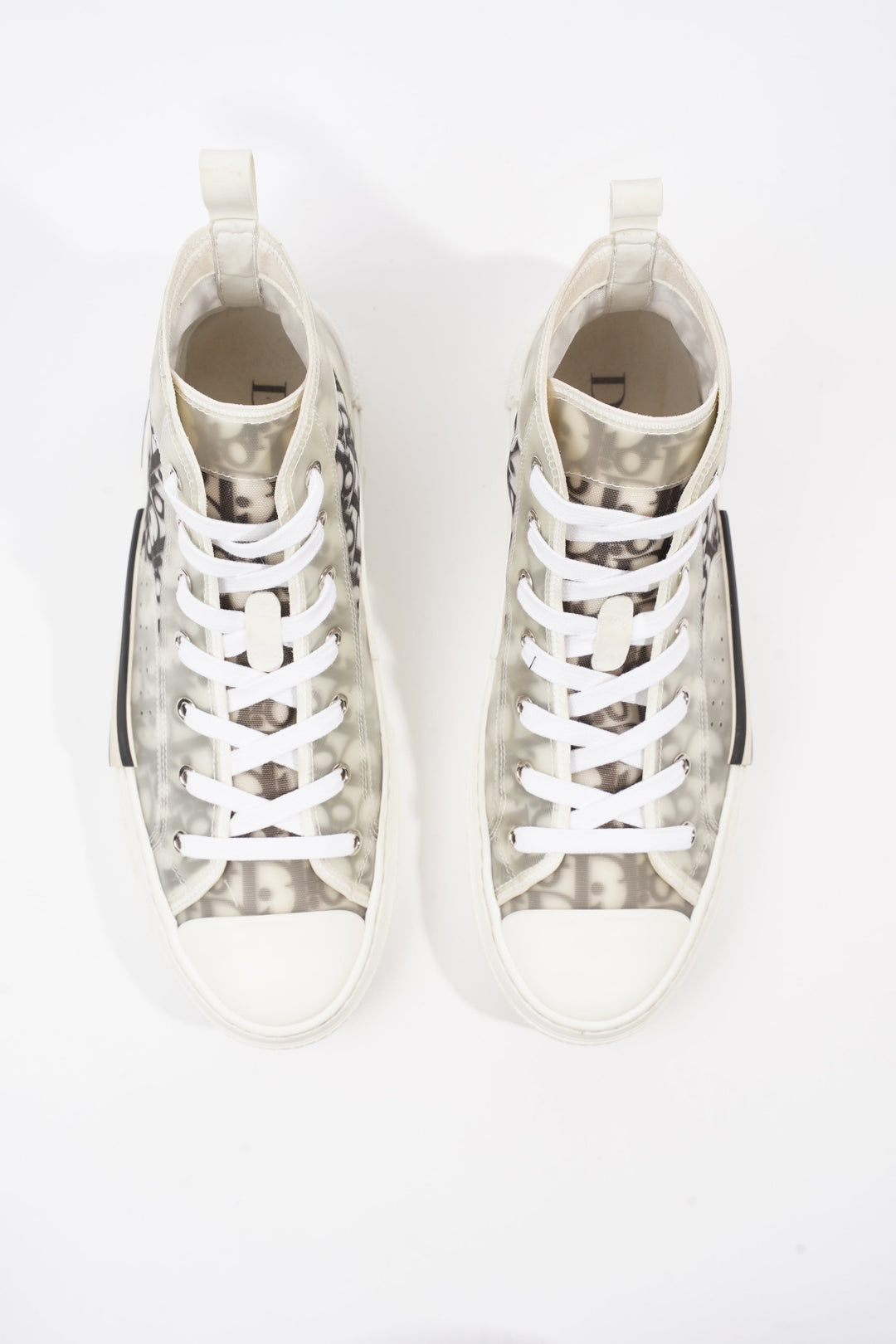 Christian Dior B23 High-top White / Black Oblique Canvas EU 41.5 UK 8.5