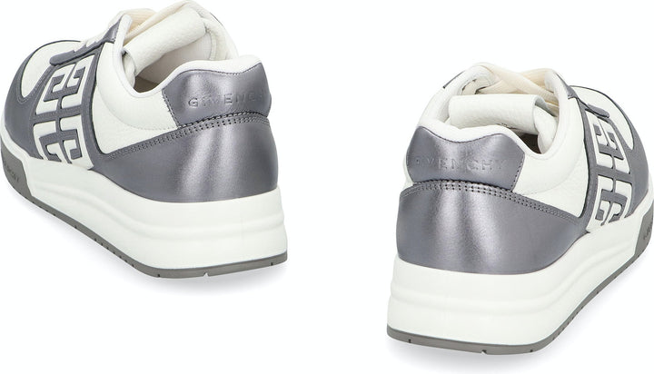 G4 LEATHER LOW-TOP SNEAKERS