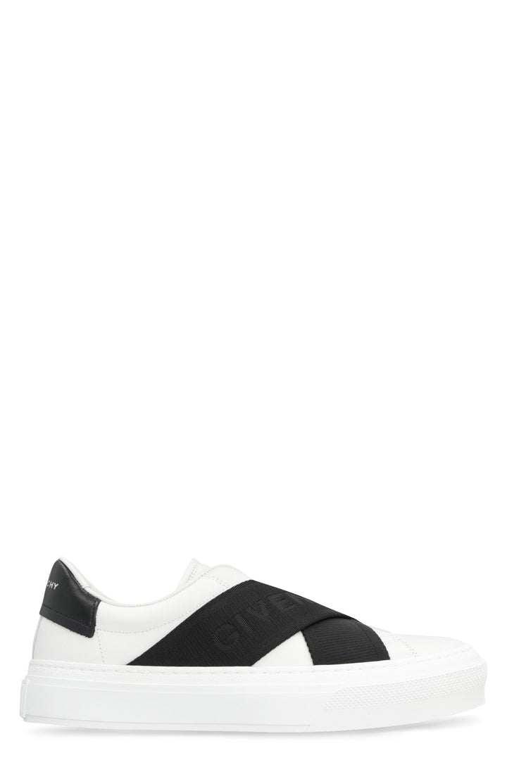 CITY SPORT LEATHER SNEAKERS