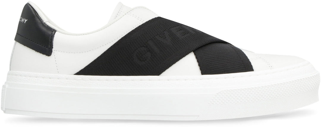 CITY SPORT LEATHER SNEAKERS