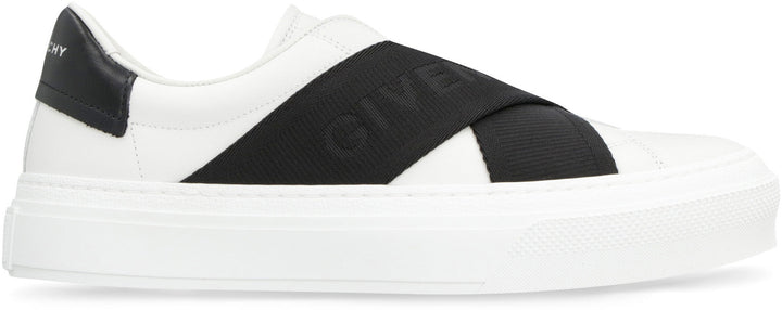 CITY SPORT LEATHER SNEAKERS
