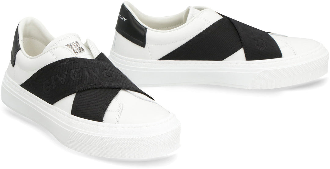CITY SPORT LEATHER SNEAKERS